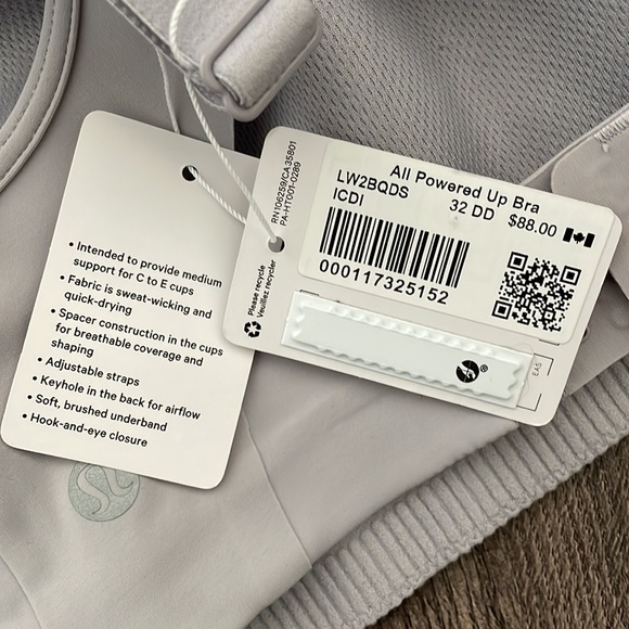 Lululemon All Powered Up Sports Bra - Picture 5 of 5